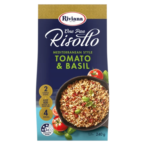 Riviana One Pan Risotto Mediterranean Style