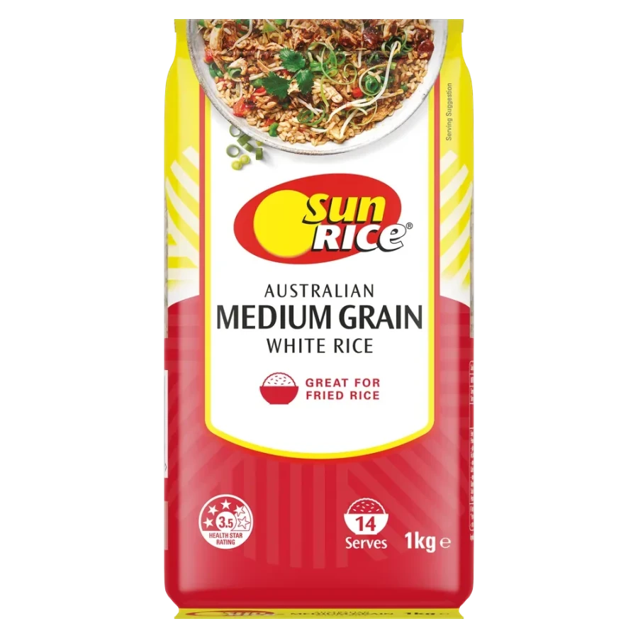 SunRice White Medium Grain Rice