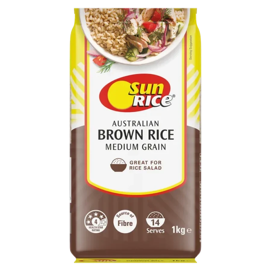 SunRice Brown Medium Grain Rice