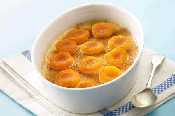 Baked Apricot Pudding
