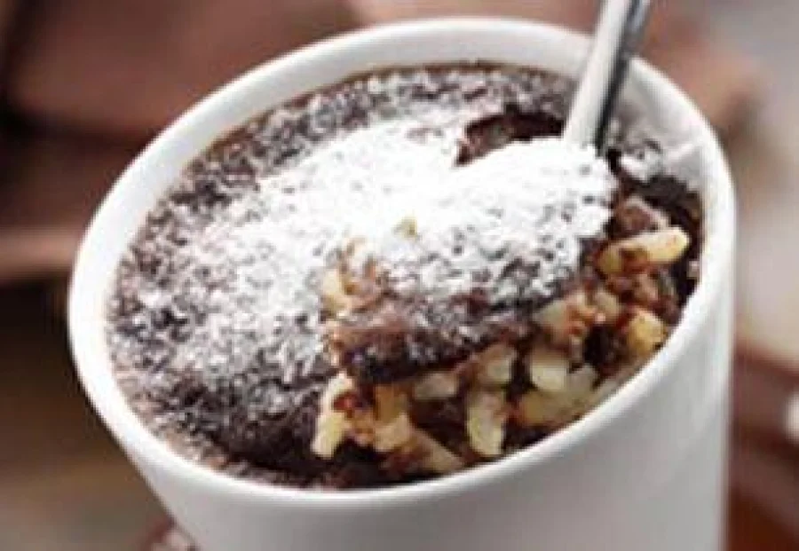 Baked Chocolate Rice Pudding